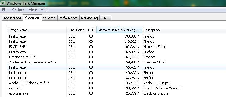 firefox taking up too much cpu