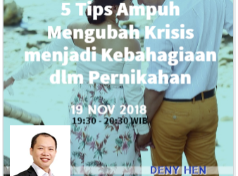 Kulwap YPKA #25: 5 Tips Ampuh Mengubah Krisis Menjadi Kebahagiaan dalam Pernikahan
