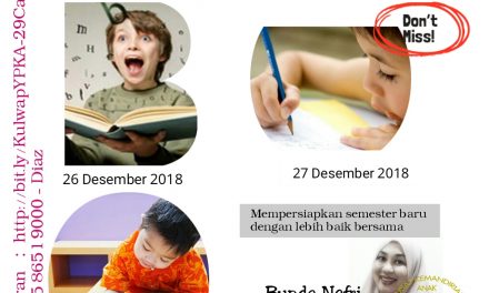 KULWAP AKHIR TAHUN YPKA #29, 30, 31: CALISTUNG