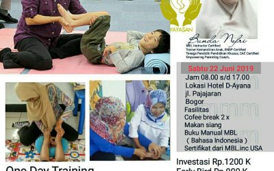 Pelatihan MBL (Movement Based Learning) Angkatan ke 12, 22 Juni 2019