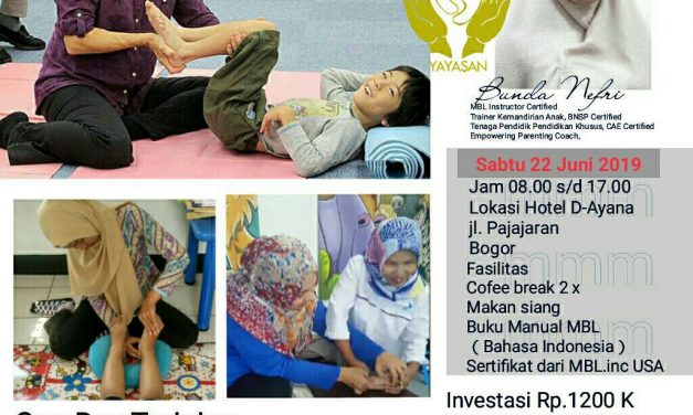 Pelatihan MBL (Movement Based Learning) Angkatan ke 12, 22 Juni 2019