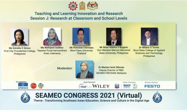 SEAMEO (Southeast Asian Ministers of Education Organization) Congress 2021, 28-29 April 2021